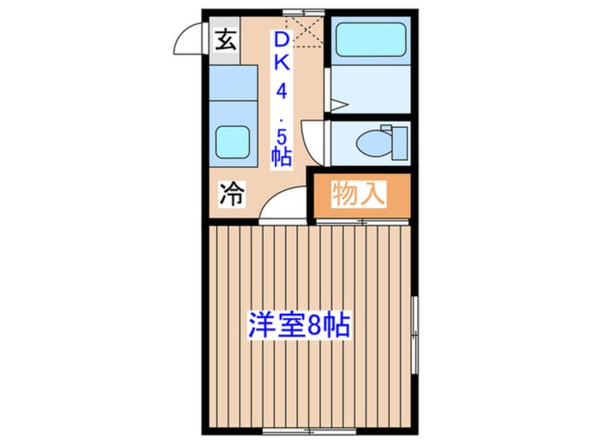 間取図 小野コーポ