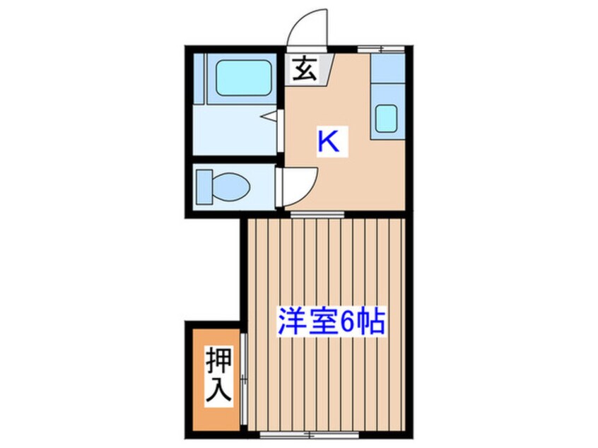 間取図 ササキアパート