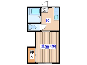 間取図 ササキアパート