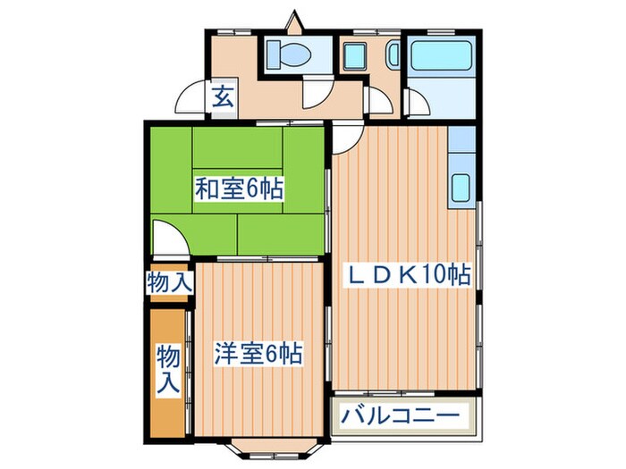 間取り図 ソレイユⅠ