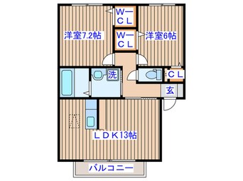 間取図 グランフォリエ