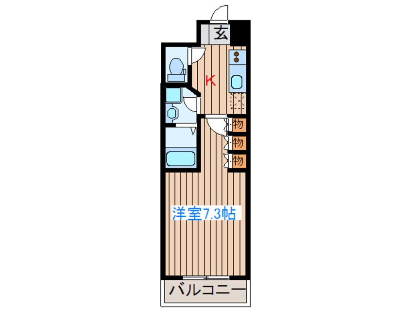 間取図 レジディア榴岡ウエスト棟