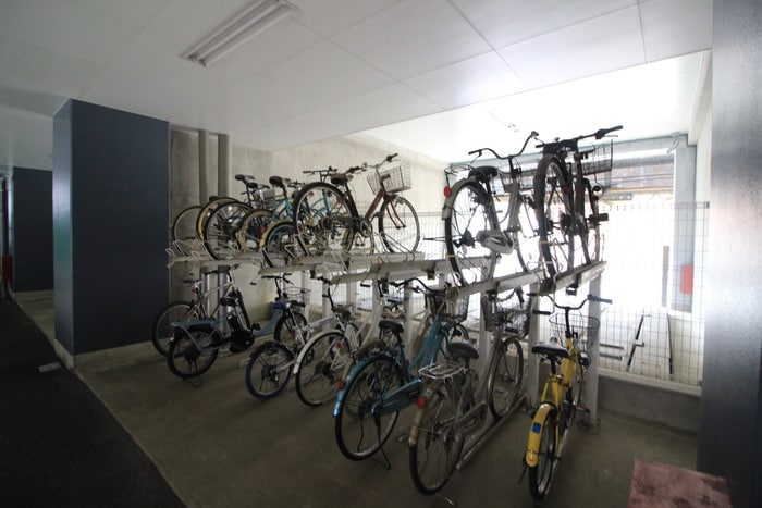 駐輪場 レジディア榴岡ウエスト棟