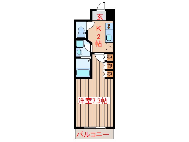 間取り図 レジディア榴岡イースト棟