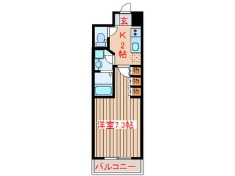 間取図 レジディア榴岡イースト棟
