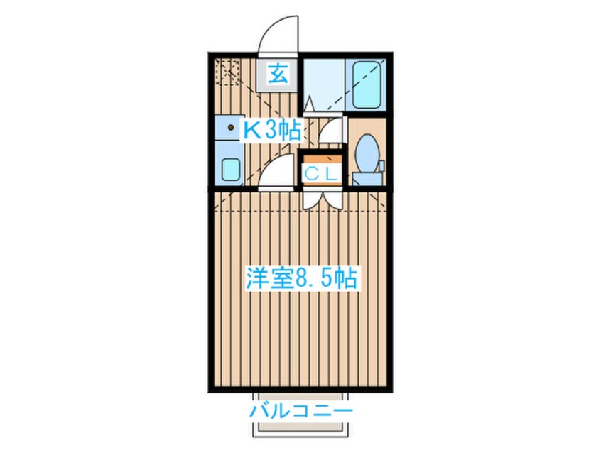 間取図 アスコット清水沼