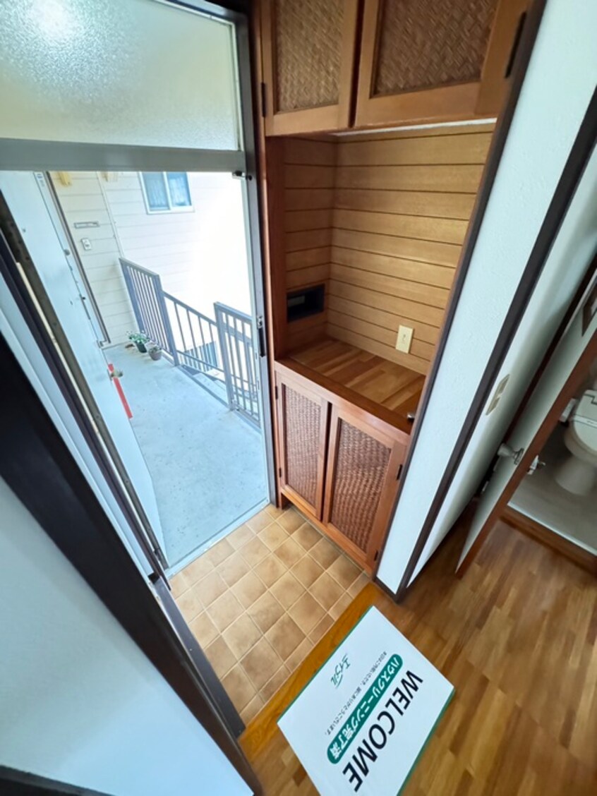 玄関 コーポエコー