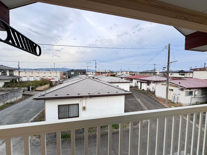 室内からの展望 コーポエコー