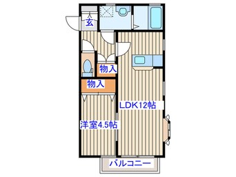 間取図 ウェストパ－クＴＳ