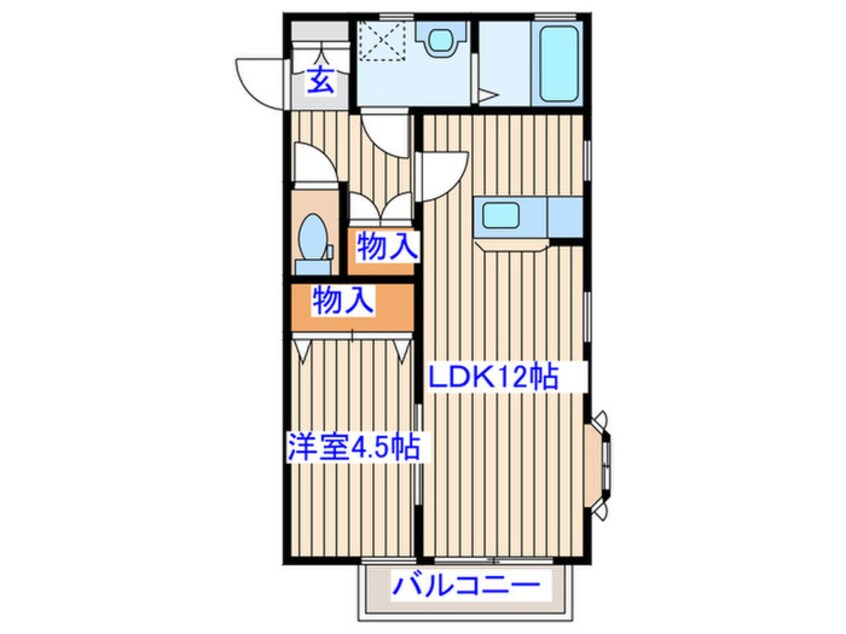 間取図 ウェストパ－クＴＳ