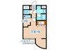 ロイヤルヒルズ鹿野Ⅰ 1Kの間取り
