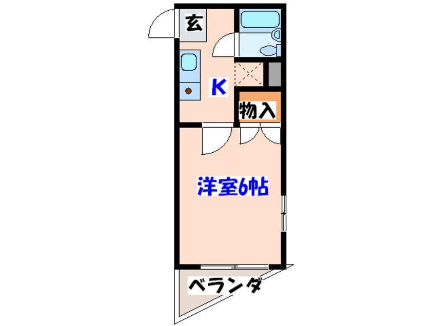 間取図 エスパシオ立町