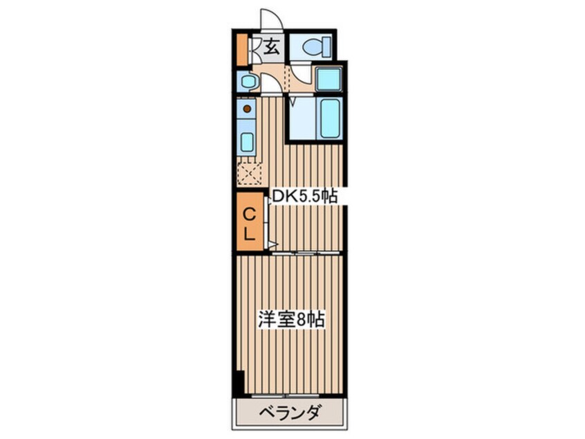 間取図 ベルシティ榴ヶ岡