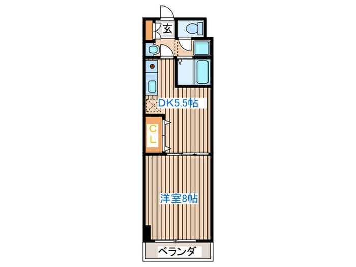 間取り図 ベルシティ榴ヶ岡