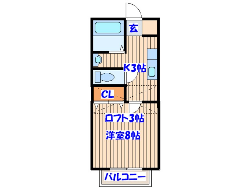 間取図 プレミ－ル