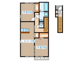 間取図 ボヌール七ヶ浜