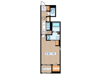 間取図 サニーセトル拾壱号館