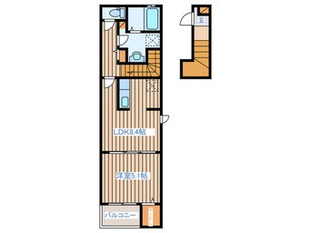 間取図 サニーセトル拾壱号館