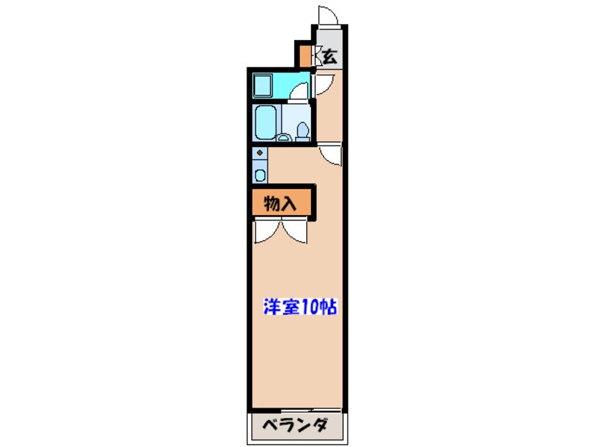 間取図 エスパシオ大町