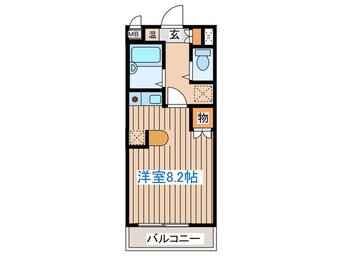 間取図 エクステリアＪＩＮ川内