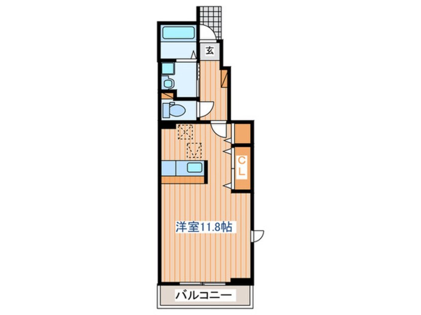 間取図 シュラインサイドハウス