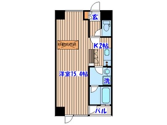 間取図 シティ連坊Ⅱ