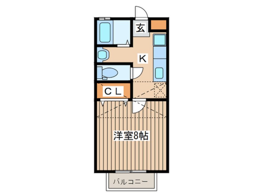 間取図 プリムヴェールⅡ