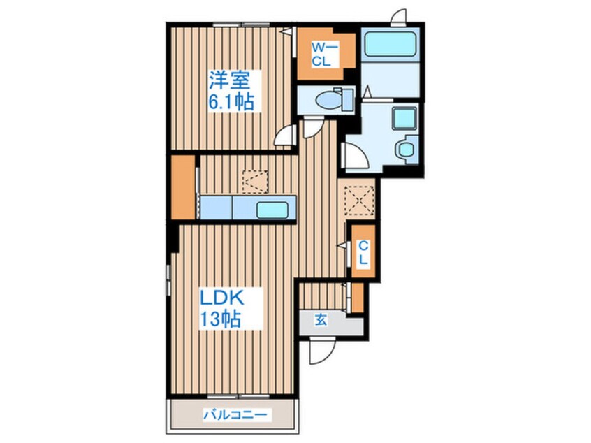 間取図 メゾン・ド・アルエット