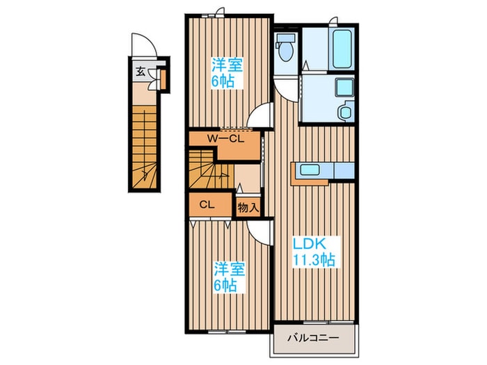 間取り図 プラシードⅠ