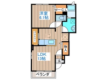 間取図 シエロ・ガーデン