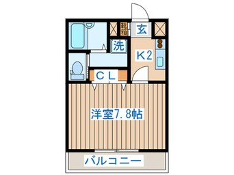 間取図 米ヶ袋ベルサンテ