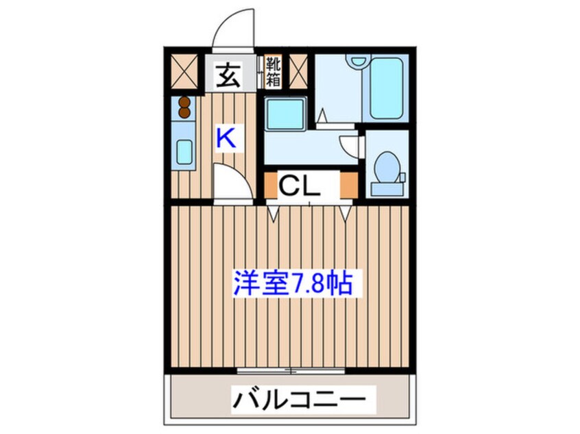 間取図 米ヶ袋ベルサンテ