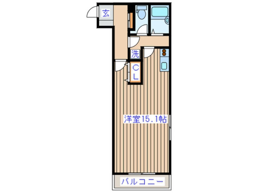 間取図 米ヶ袋ベルサンテ