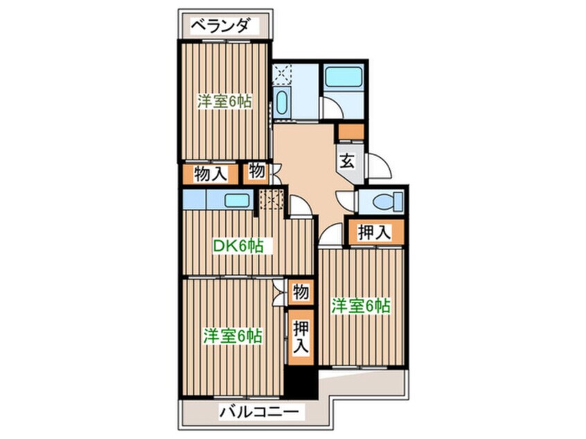 間取図 エクセル富沢