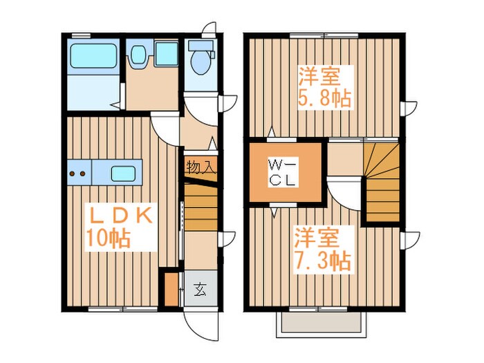 間取り図 ＳＫＲハイツⅢ