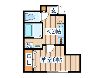 間取図 ＭＵＳＥ　ＳＩＮＴＥＲＡ