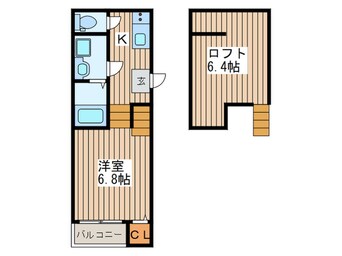 間取図 マジェスティ福田町