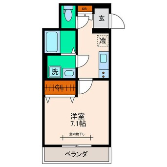 間取図 ベルリードU