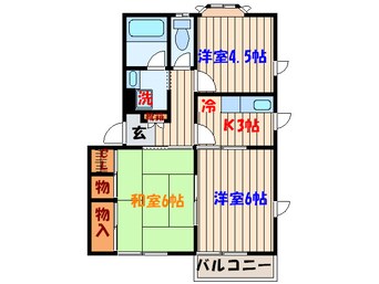 間取図 ラプテットメゾン