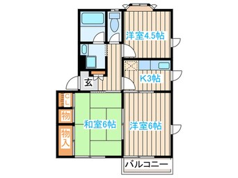 間取図 ラプテットメゾン