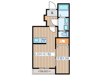間取図 プランドール長町