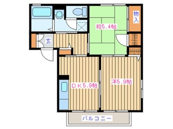 間取図 グランドゥールⅠ