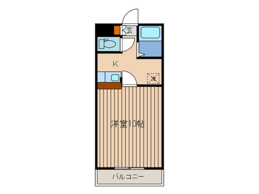 間取図 ベルトピア仙台１４