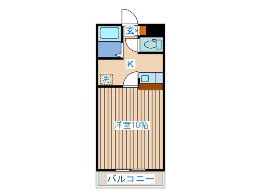 間取図 ベルトピア仙台１４