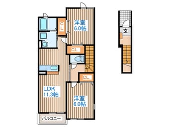 間取図 ティアラⅡ