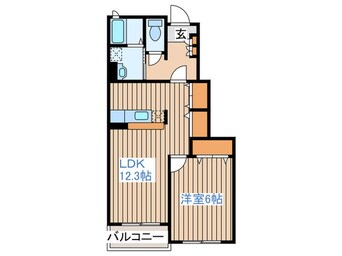 間取図 ティアラⅡ