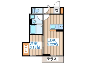 間取図 Ｄコート幸町レジデンス