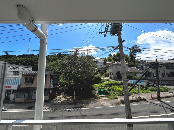 室内からの展望 ﾎｰﾕｳｺﾝﾌｫﾙﾄ愛宕大橋(209)