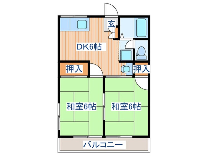 間取図 CHアイランド