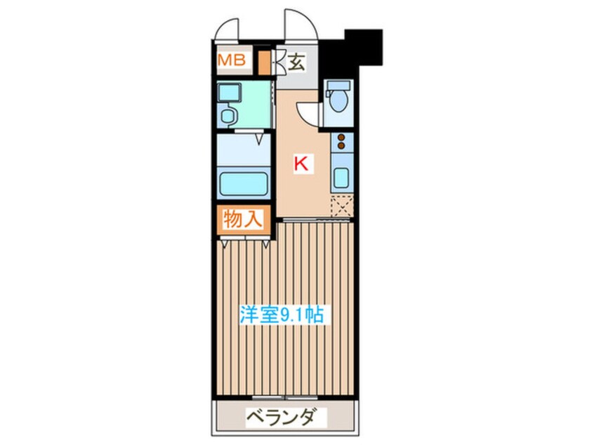 間取図 ウエストパーク支倉
